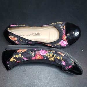 Floral flats- ortholite